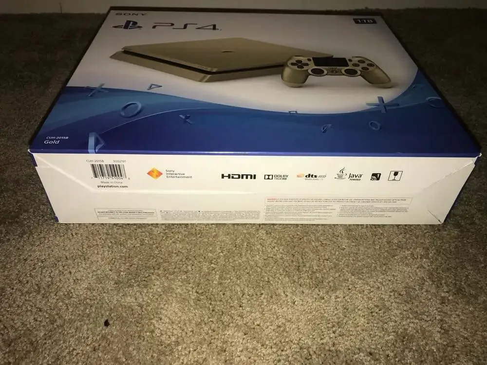 Sony PlayStation 4 PS4 1TB Slim Console Gold Edition CUH-2015B